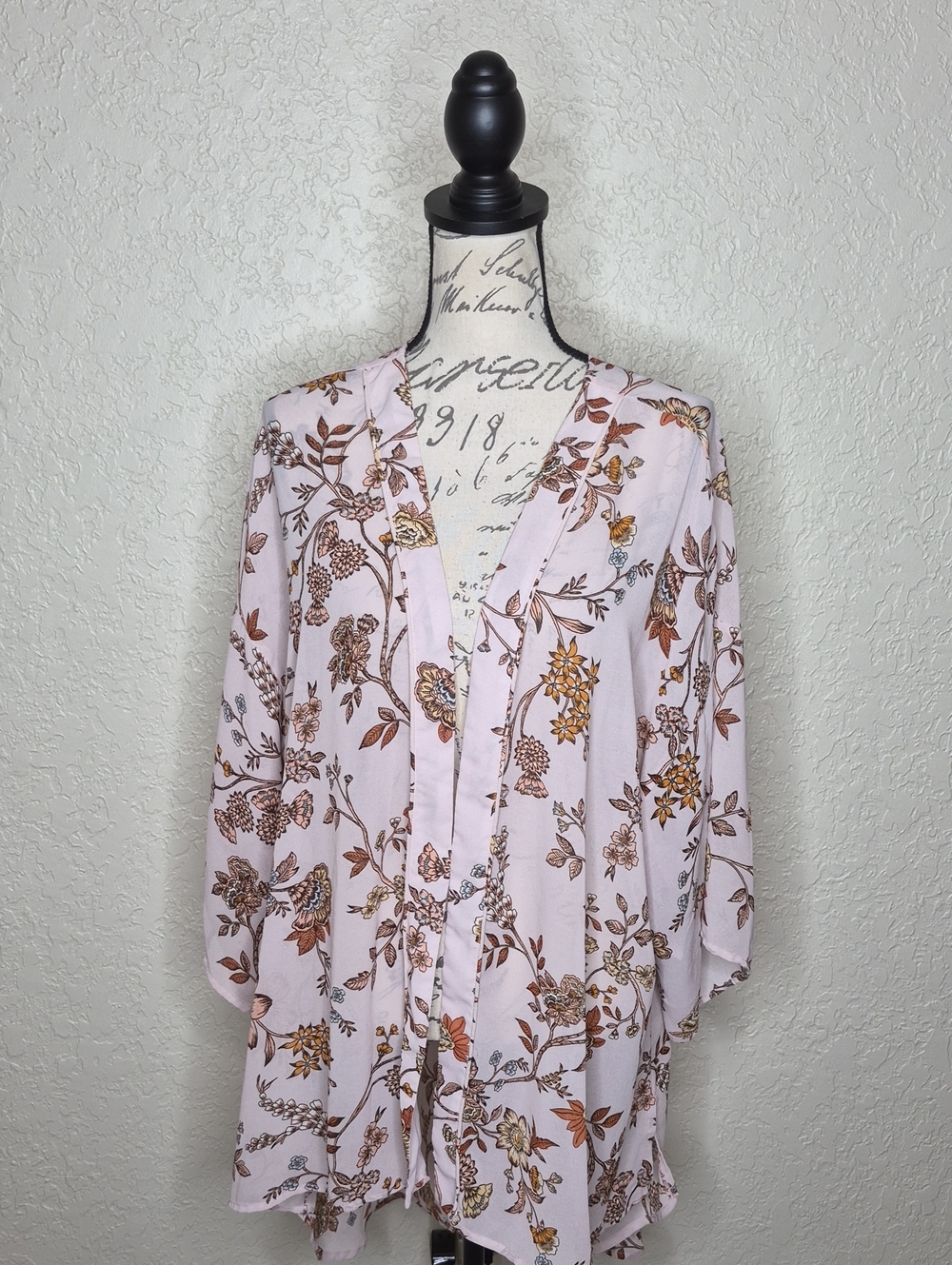 Maurices Sheer Floral Kimono